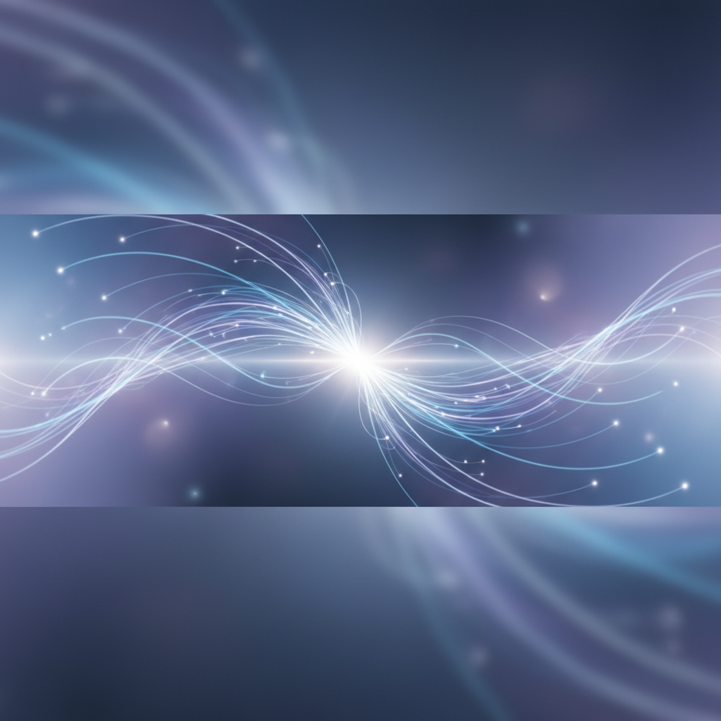 Abstract illustration depicting intertwining neural pathways with soft, glowing light, symbolizing brain healing and emotional well-being