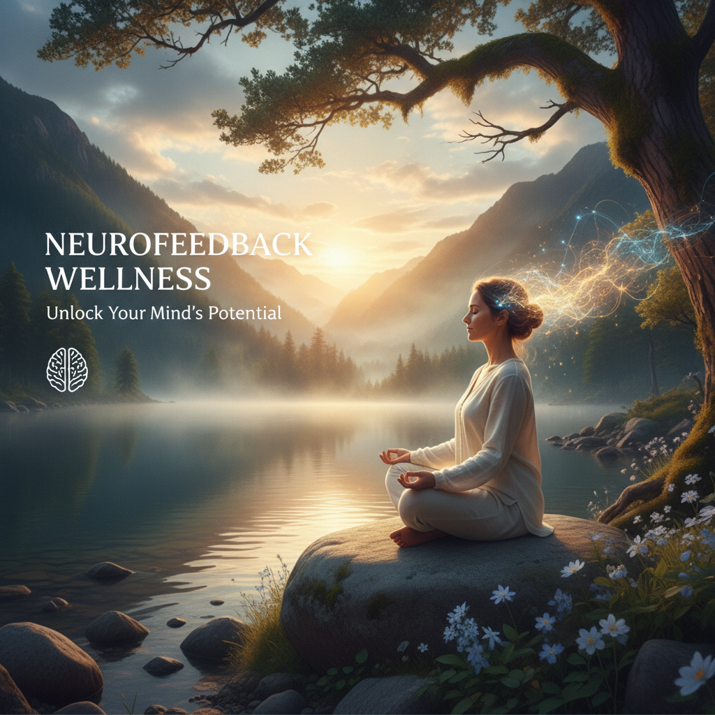 A person sitting peacefully in a sunlit meadow, hands resting gently, embodying a sense of deep calm and resilience against stress.
